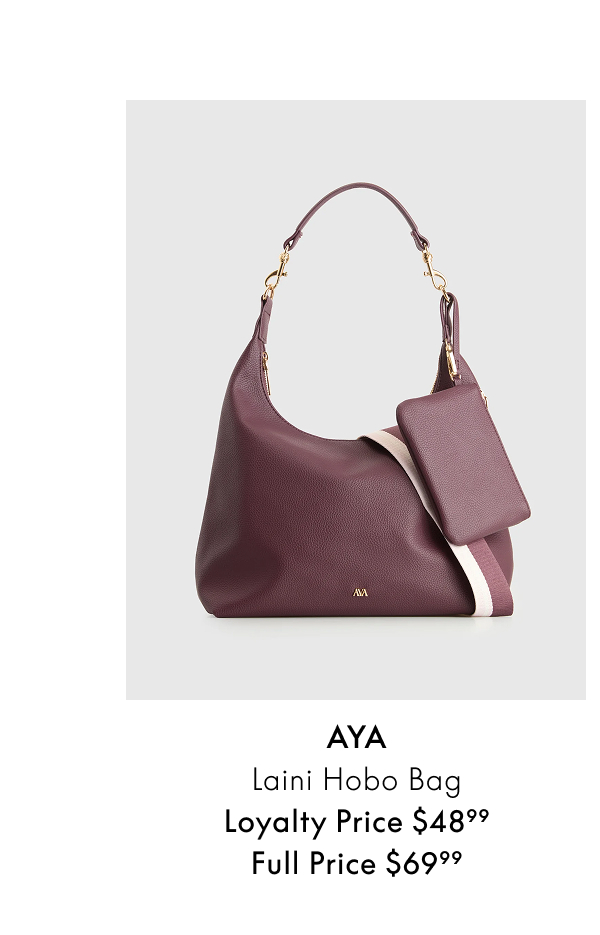 AYA Laini Hobo Bag