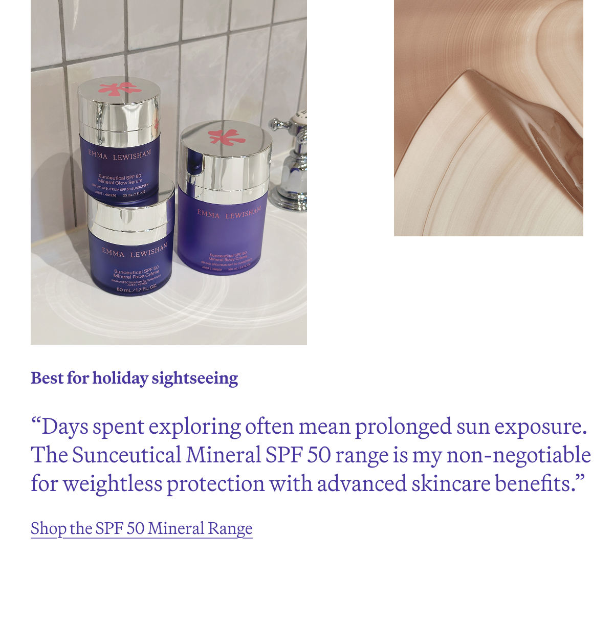 SPF 50 Range