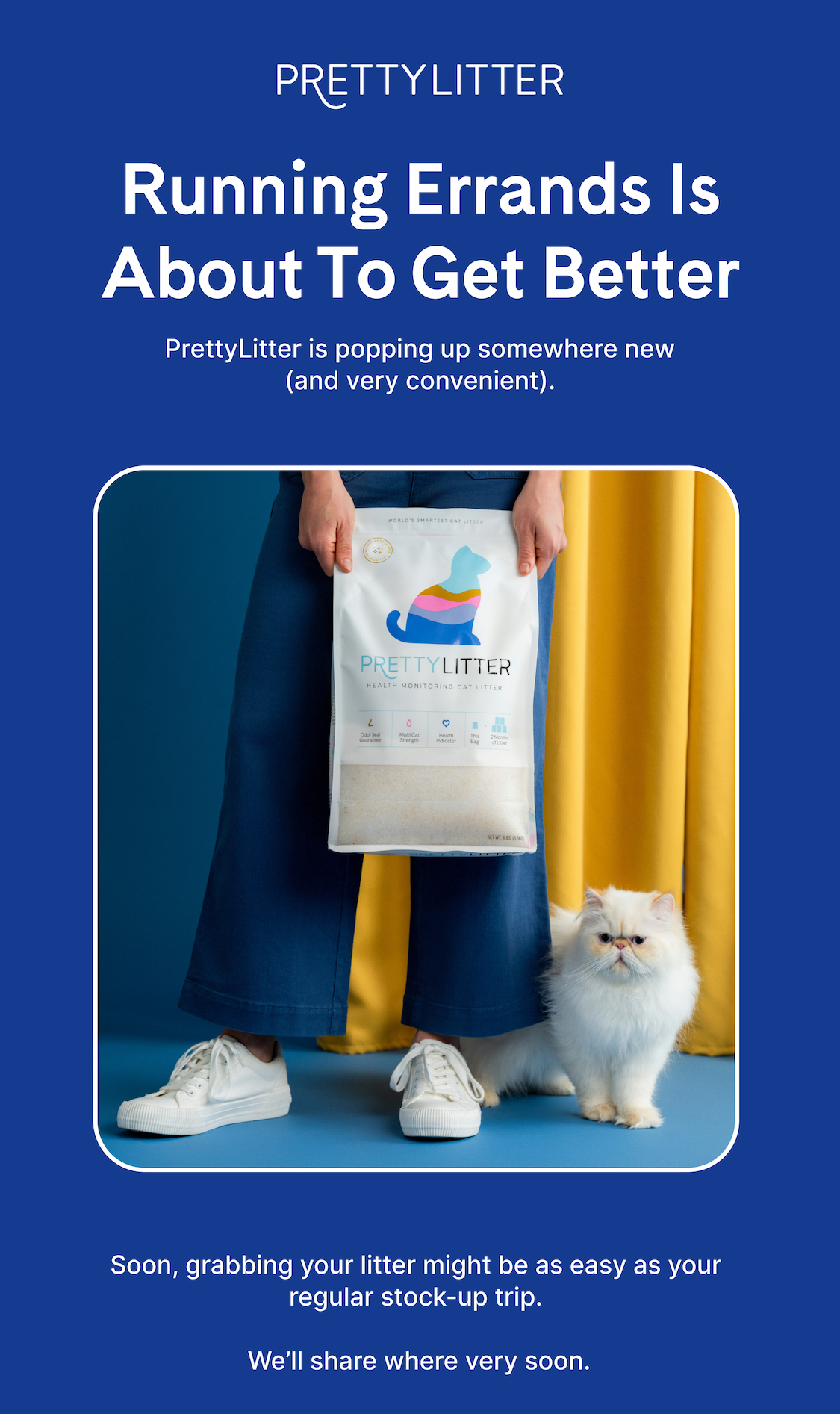 Running Errands Is About to Get Better: PrettyLitter is popping up somewhere new