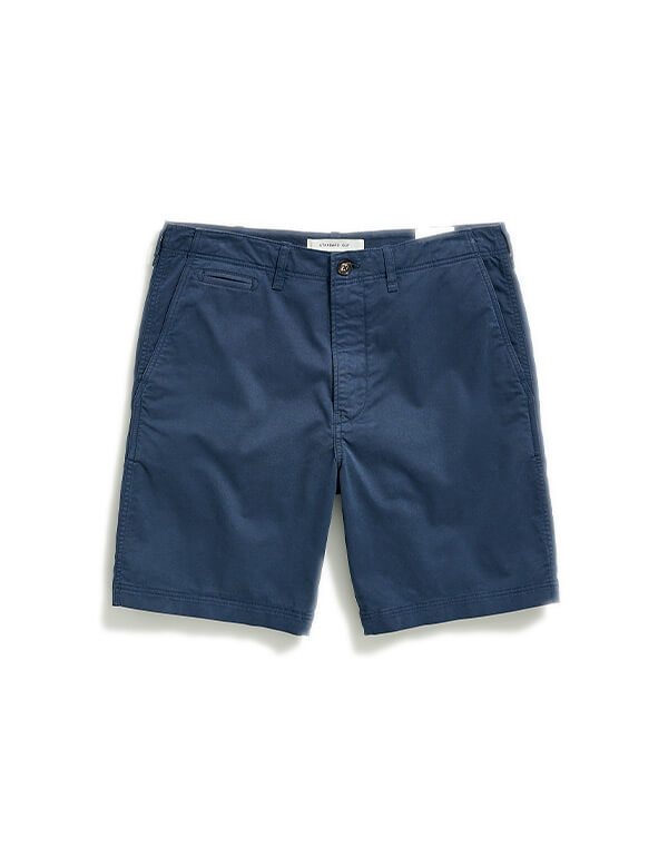 Chino Short in Dress Blues