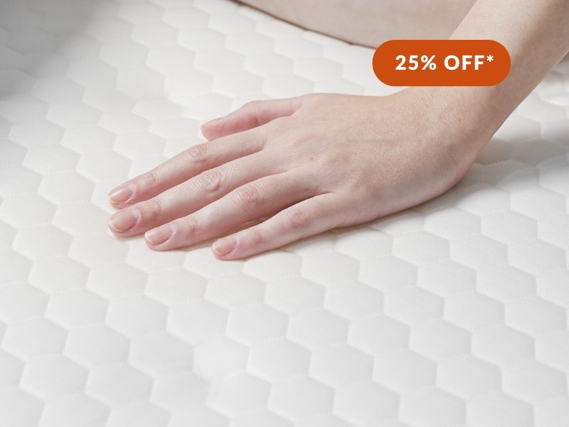 25% OFF* the Ultra Cool Mattress Protector