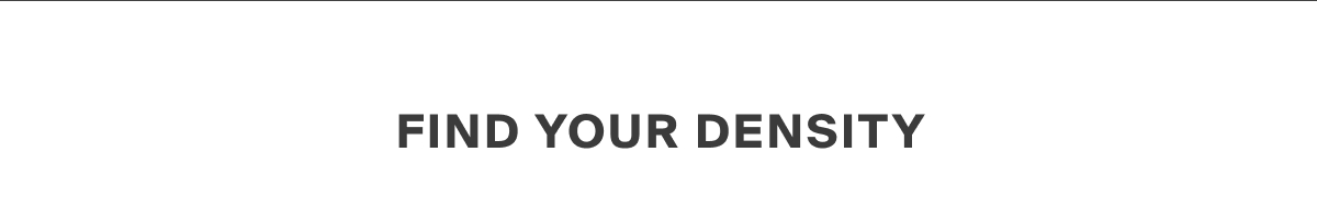 Find your density