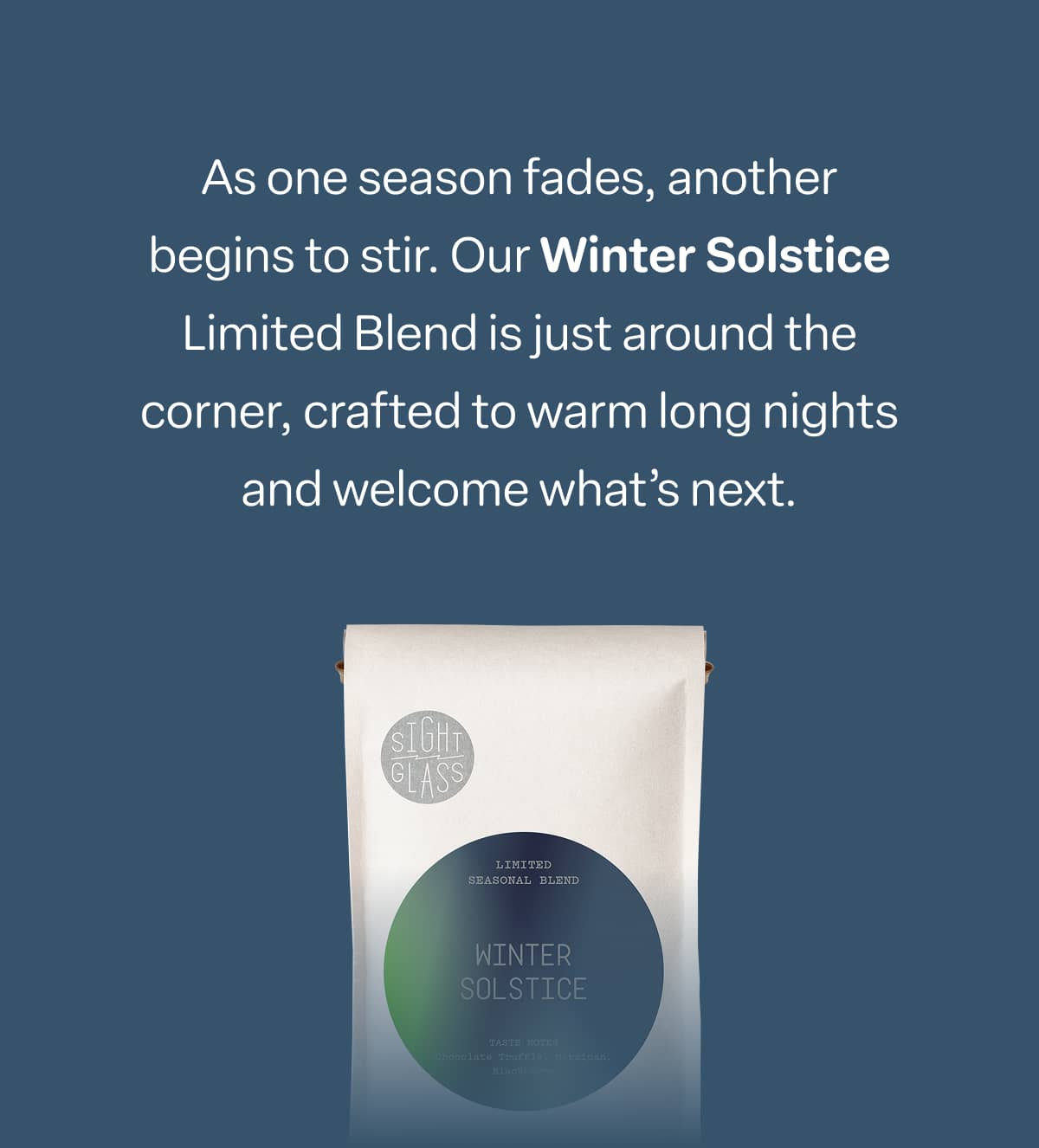 Winter Solstice Coming Soon