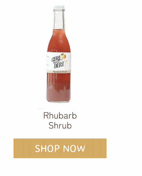 Rhubarb Shrub