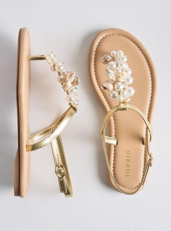 Sea Life T-Strap Sandal (WW)