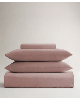 Crisp & Cool Duvet Set - Clay