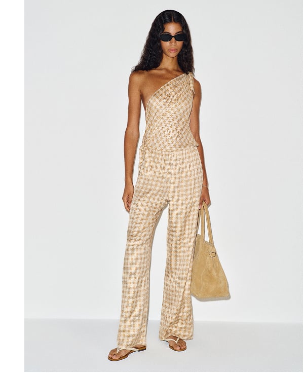 Jenni Silk Twill Jumpsuit
