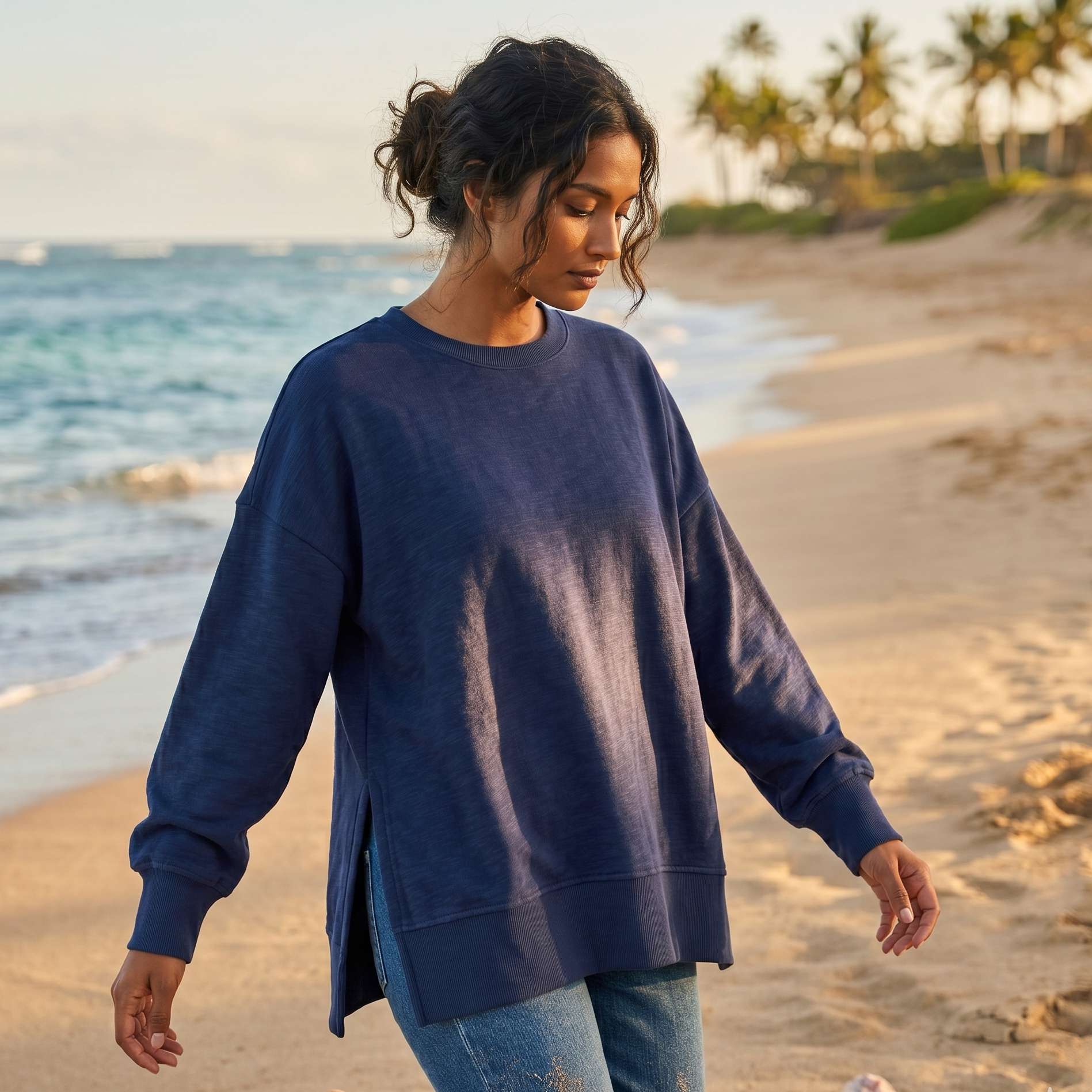 Image of La Jolla Melange Fleece