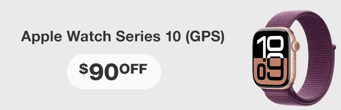 Apple Watch Series 10 GPS $90 OFF
