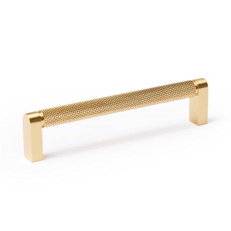 Shadow Satin Brass Gold ½” Thick Knurled Pull