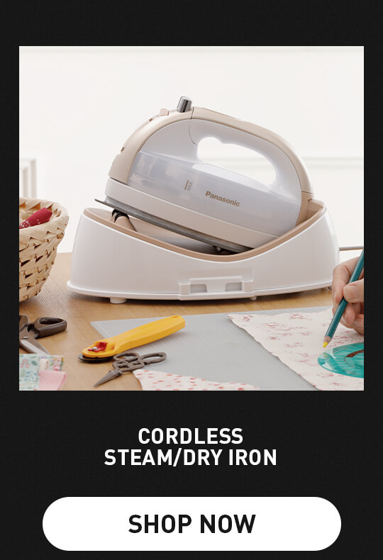 Cordless Steam/Dry Iron Shop Now