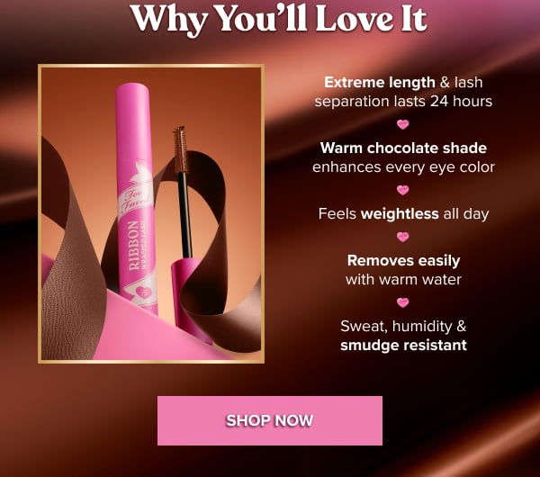 Ribbon Wrapped Lash Benefits