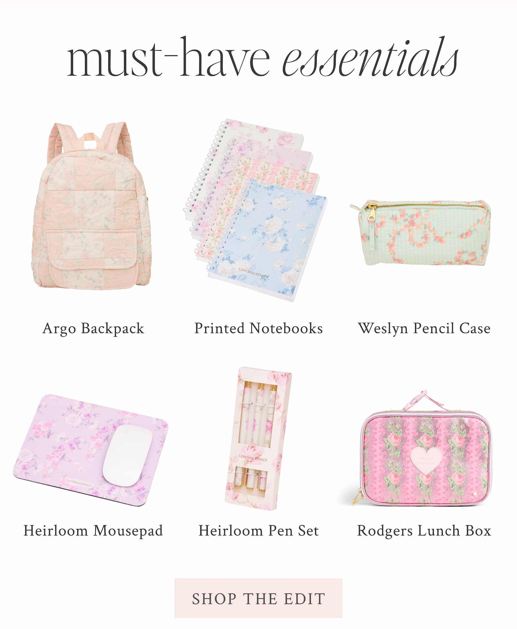 5. Must-Have Essentials  <SHOP THE EDIT>