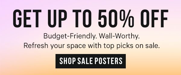 Get up to 50% off! Budget Friendly. Wall-Worthy. Refresh your space with top picks on sale.