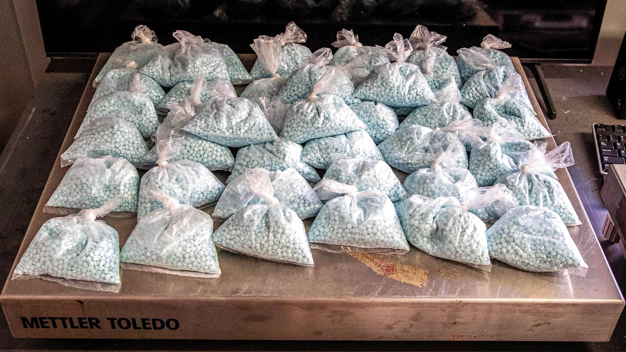 US Customs and Border Protection officers intercept fentanyl pills
