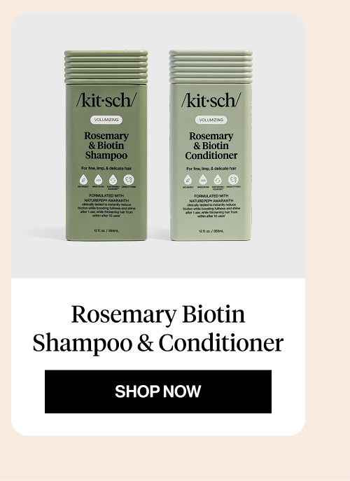 Rosemary & Biotin Shampoo & Conditioner
