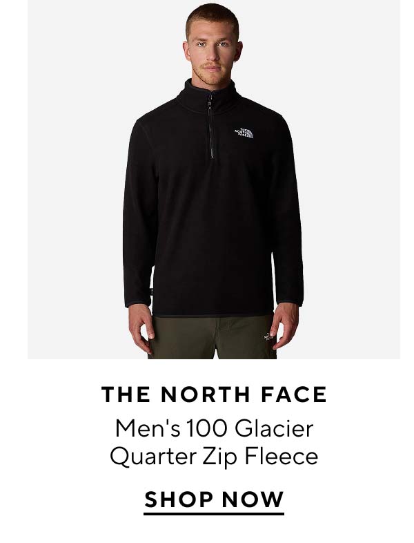 The North Face Men's 100 Glacier Quarter Zip Fleece