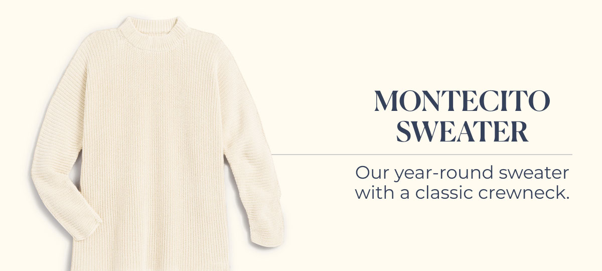 montecito sweater