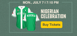 Nigerian Celebration. Monday, July 7 at 7:10 PM. Buy Tickets.