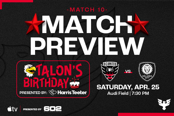 Match Preview | D.C. United vs. Orlando City SC