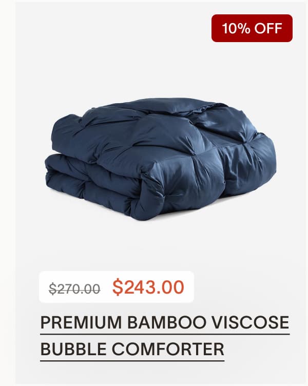 Premium Bamboo Viscose Bubble Comforter