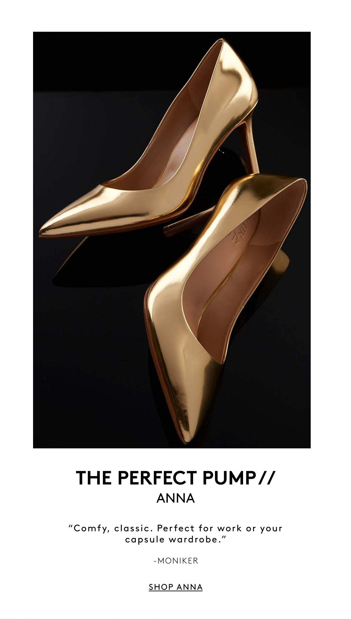 The Perfect Pump // Anna “Comfy, Classic. Perfect For Work Or Your Capsule Wardrobe.” - Moniker | Shop Anna