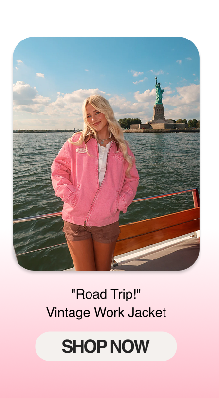 "Road Trip!" Vintage Work Jacket
