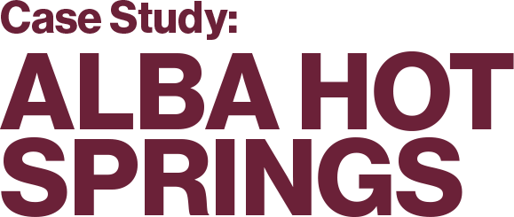 Case Study: Alba Hot Springs