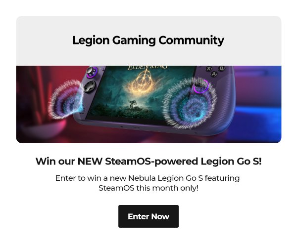 Check out our Legion Community giveaway!