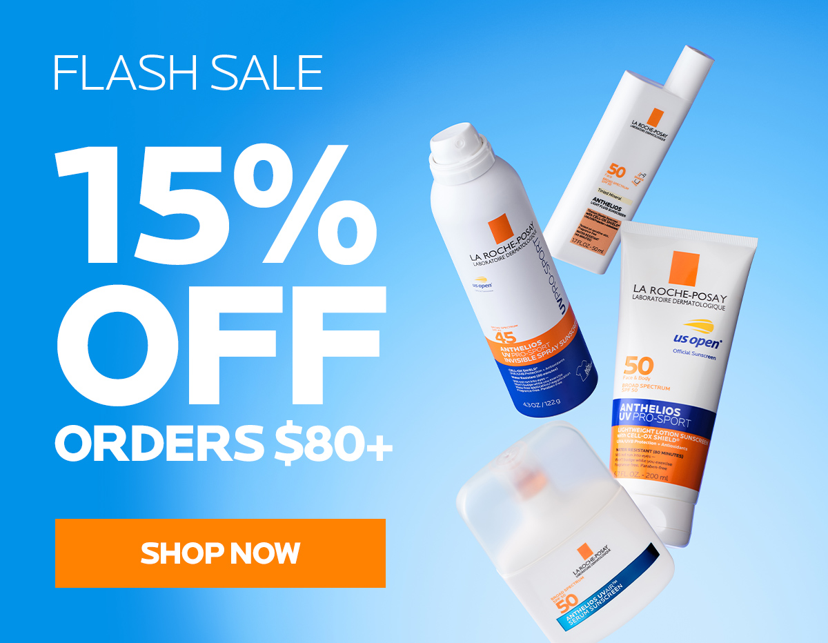Flash Sale 15% Off orders $80+