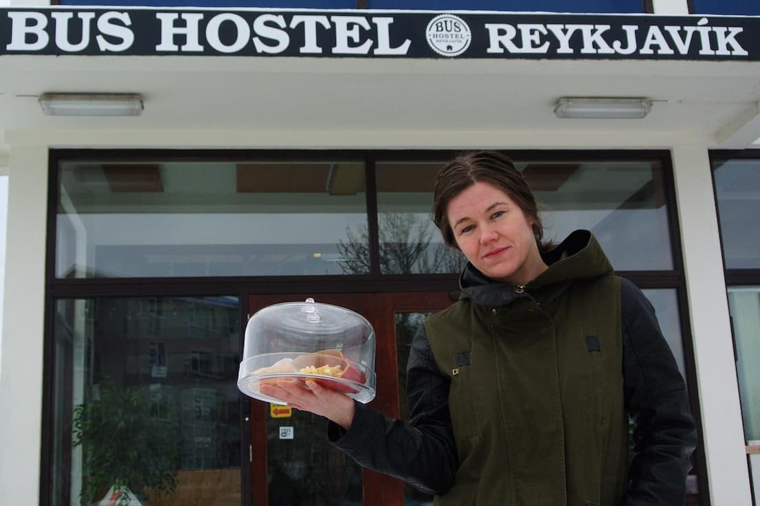 The preserved hamburger in Iceland