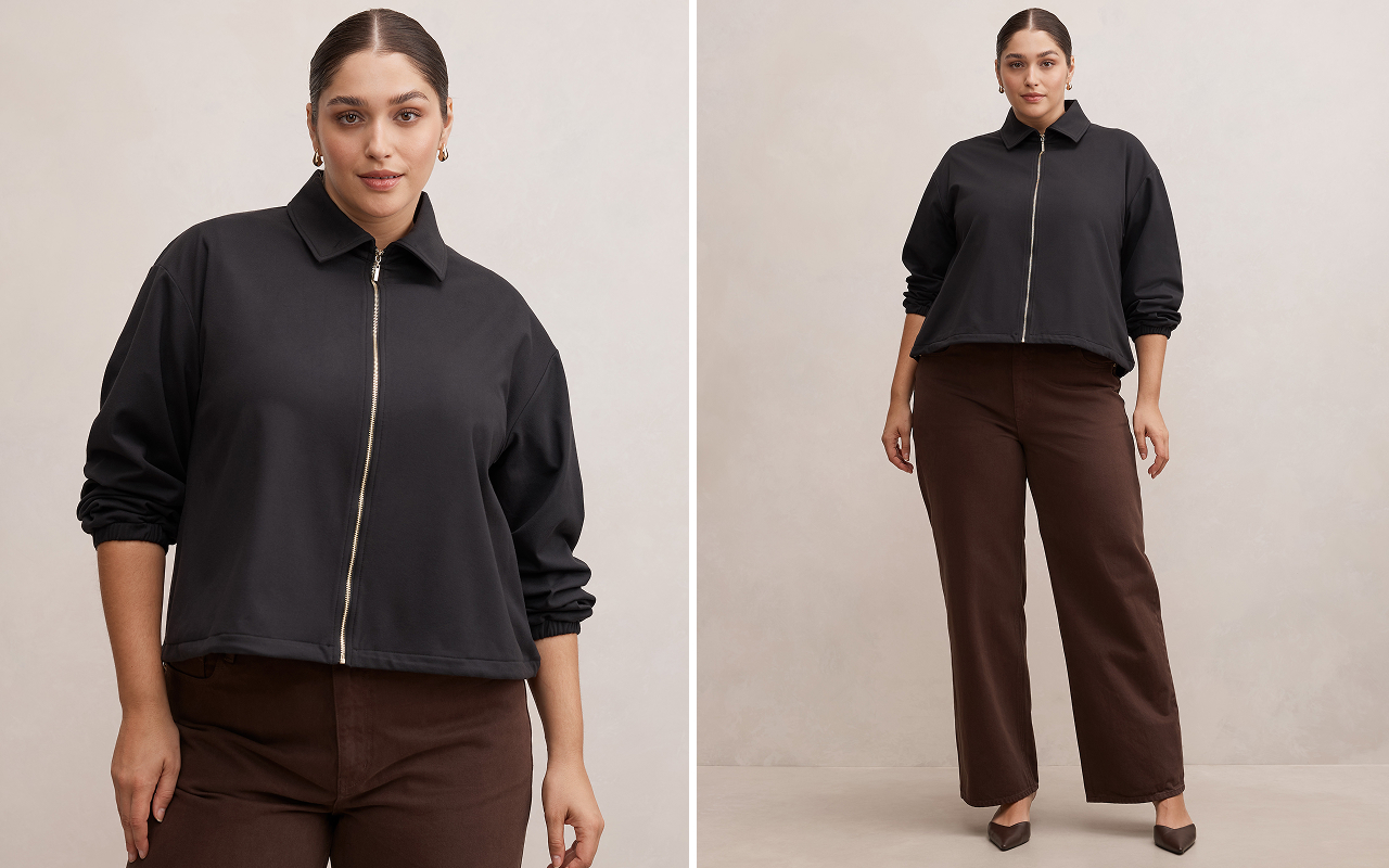 Willow Curve Drawcord Jacket