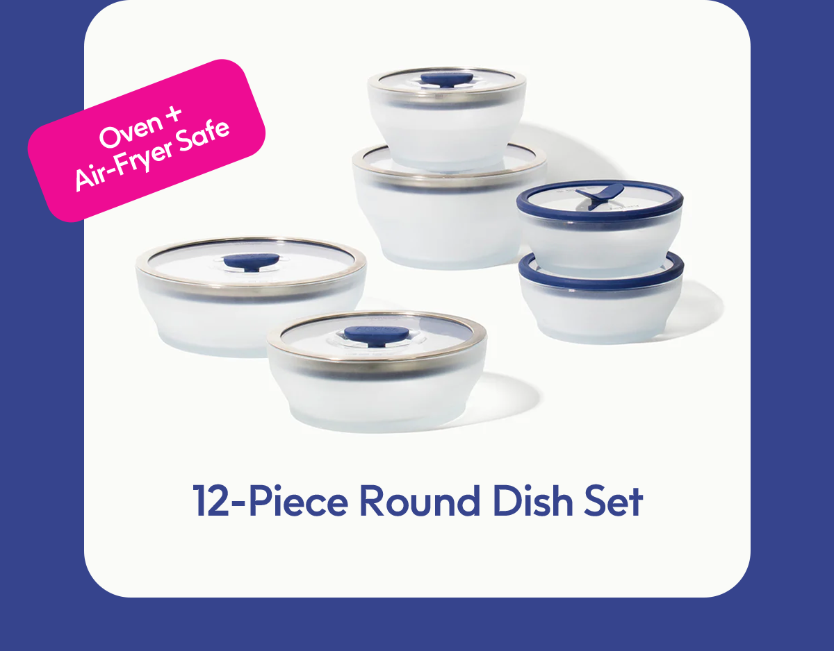 12-Piece Round Dish Set