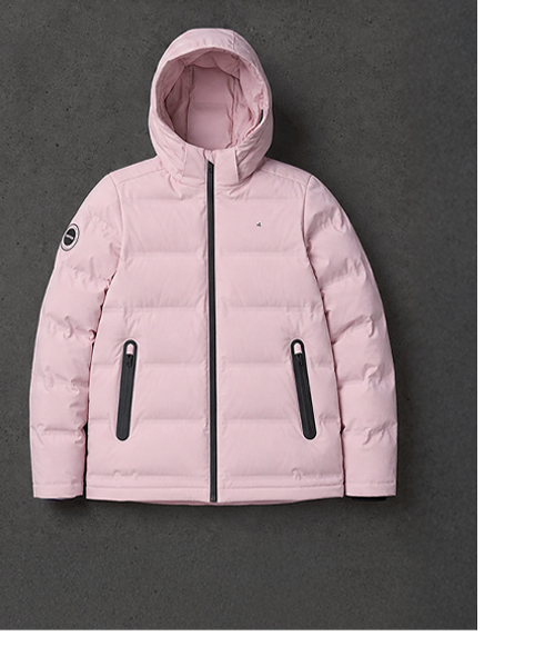 WOMENS INFINITYTECH SUPERDOWN JACKET PETAL