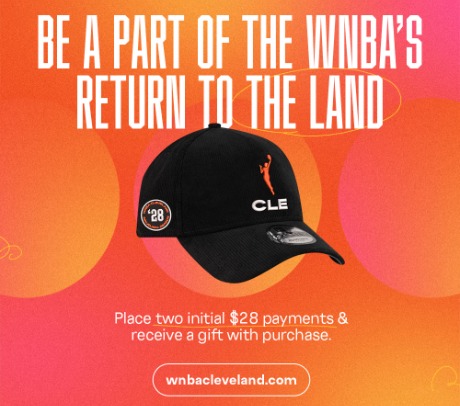 Be a Part of the WNBA's return to the land. Click to place an initial payment.