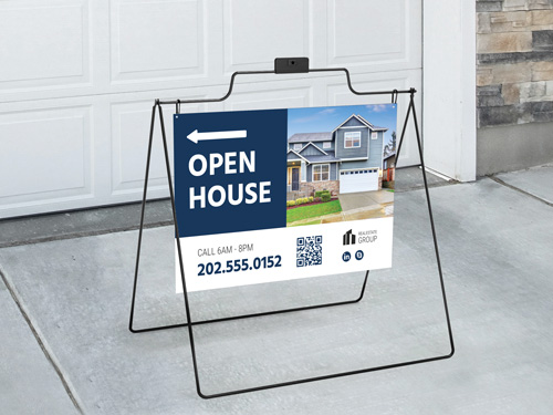 Real estate signage