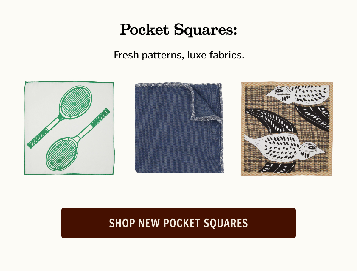 Shop New Pocket Squares