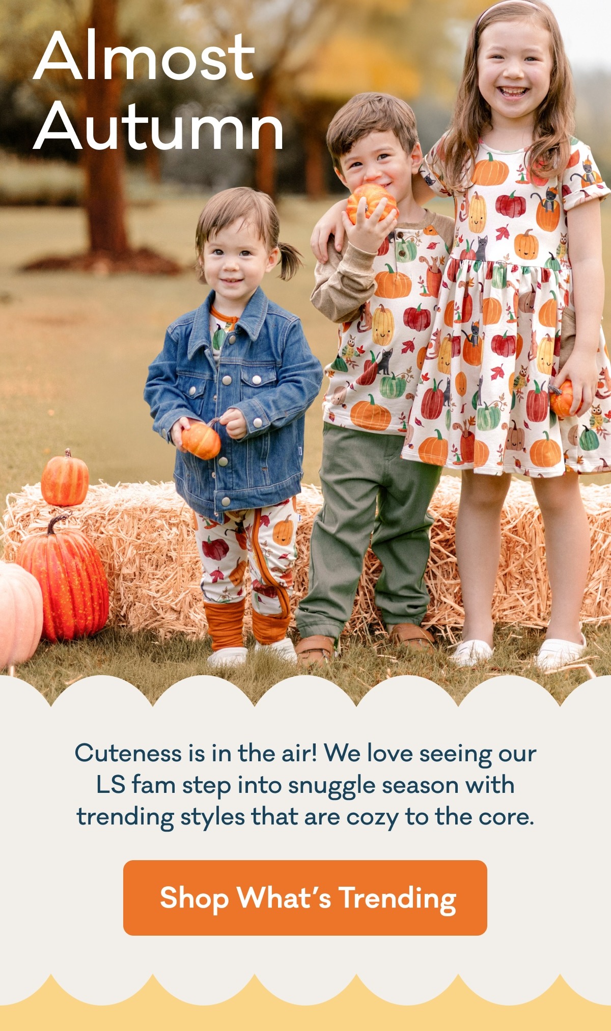 Almost Autumn | Cuteness is in the air! We love seeing our LS fam step into snuggle season with trending styles that are cozy to the core. | Shop What's Trending