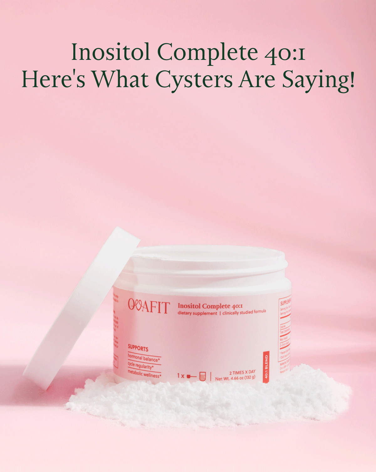 Inositol Complete 40:1 - Here's what Cysters are saying!
