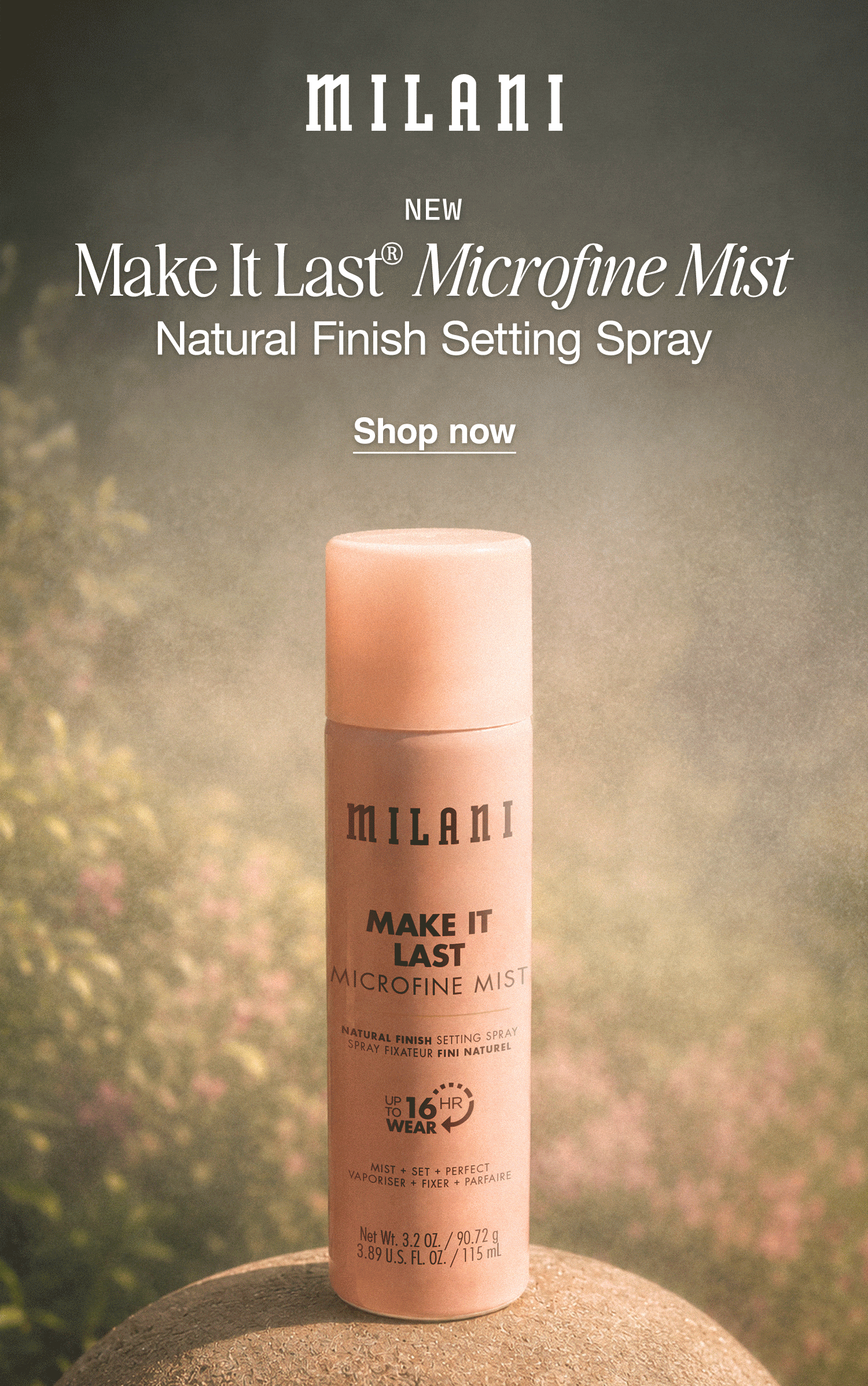 New Make It Last Microfine Mist 