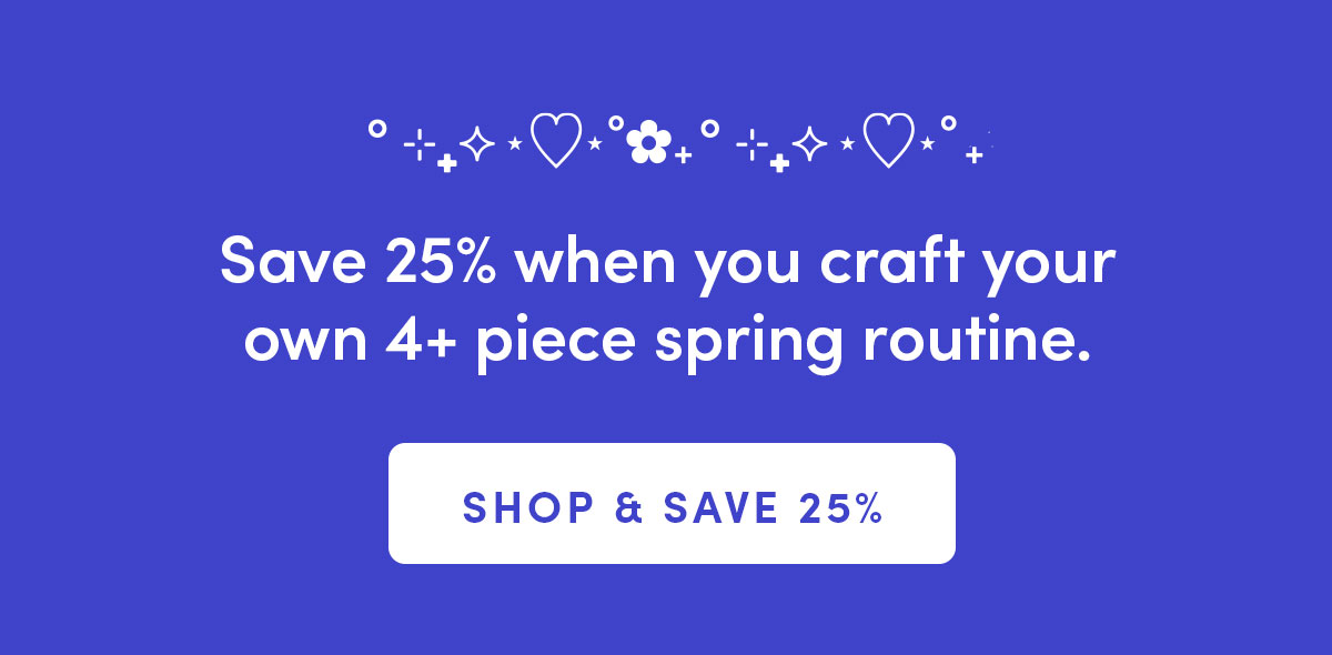 Shop & Save 25%