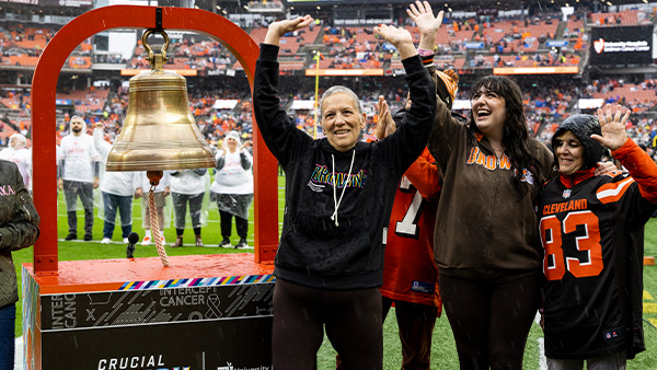 Community: Browns Celebrate Crucial Catch During Month of October
