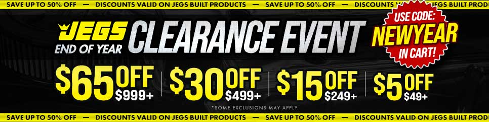 End of Year Clearance Event