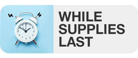 Price reductions, while supplies last.