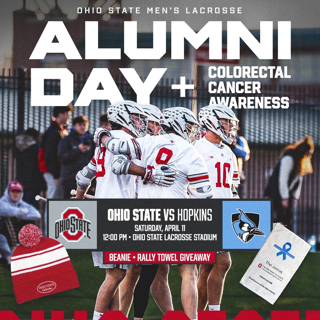 No. 14 Ohio State Men's Lacrosse vs. No. 10 Johns Hopkins