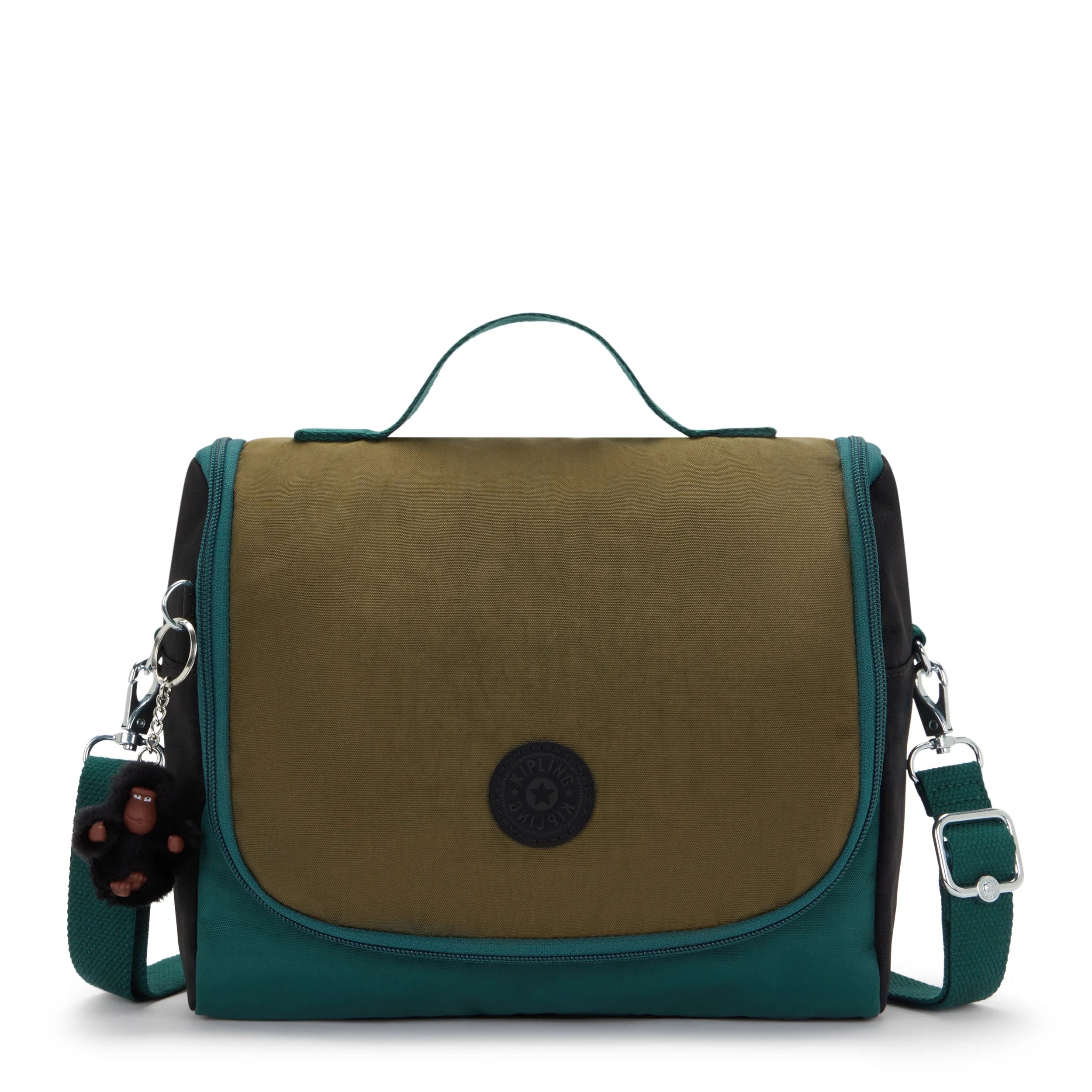 New Kichirou Lunch Bag-Black Khaki Print