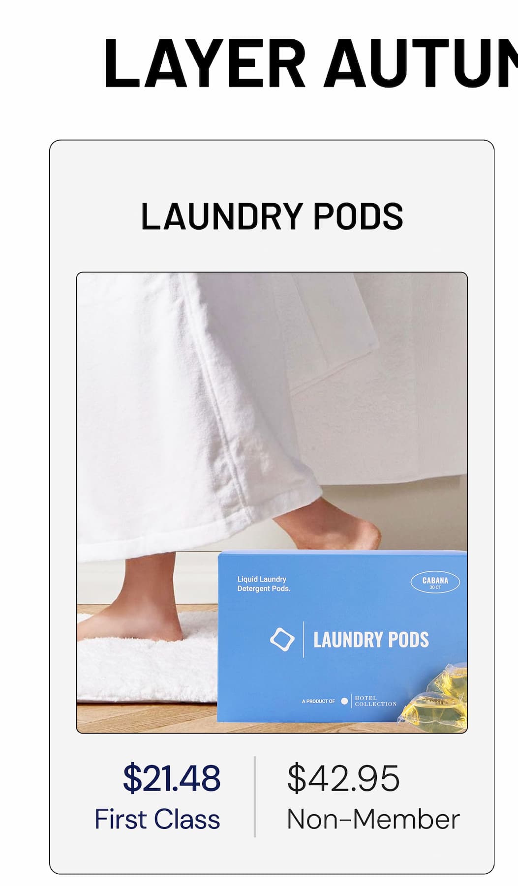 LAUNDRY PODS | SHOP NOW