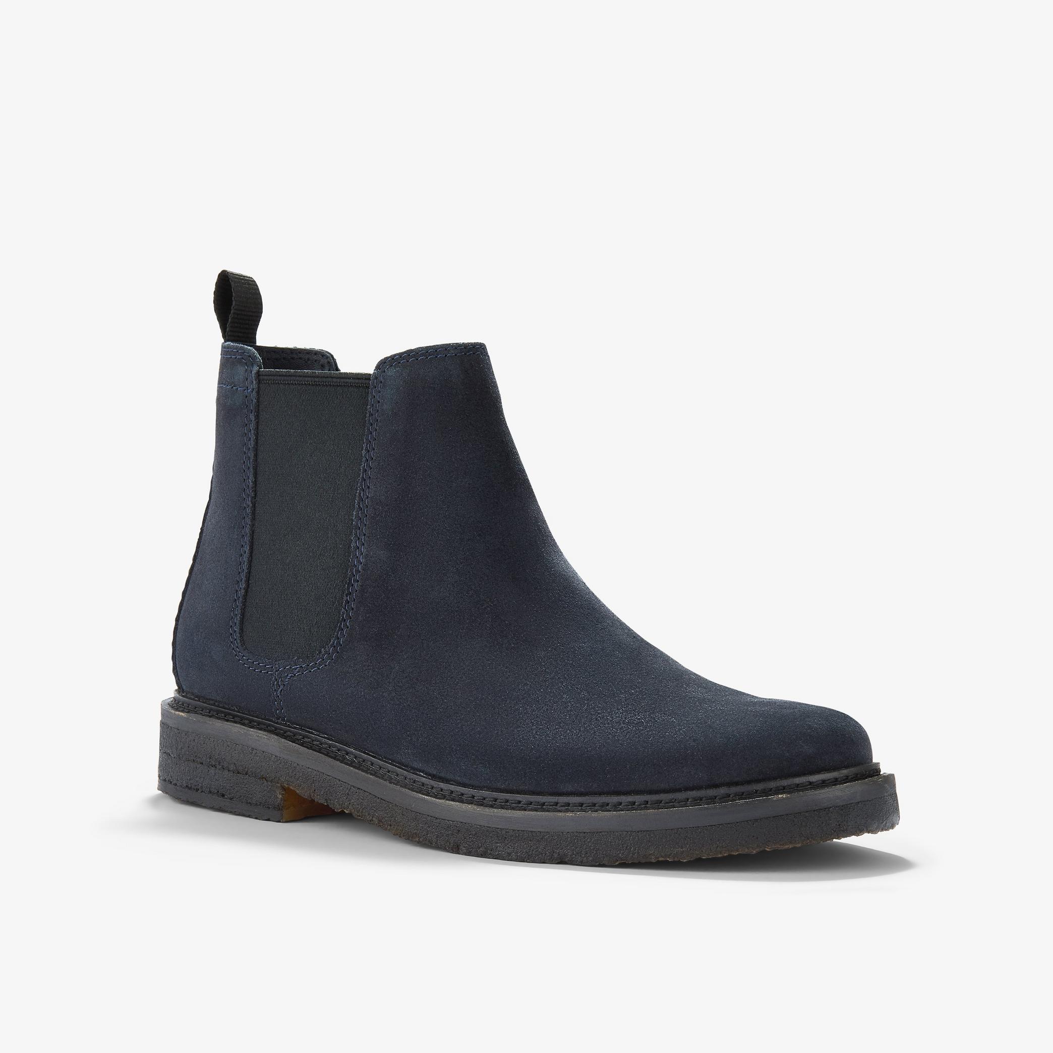 Shop Clarkdale Easy Navy Suede
