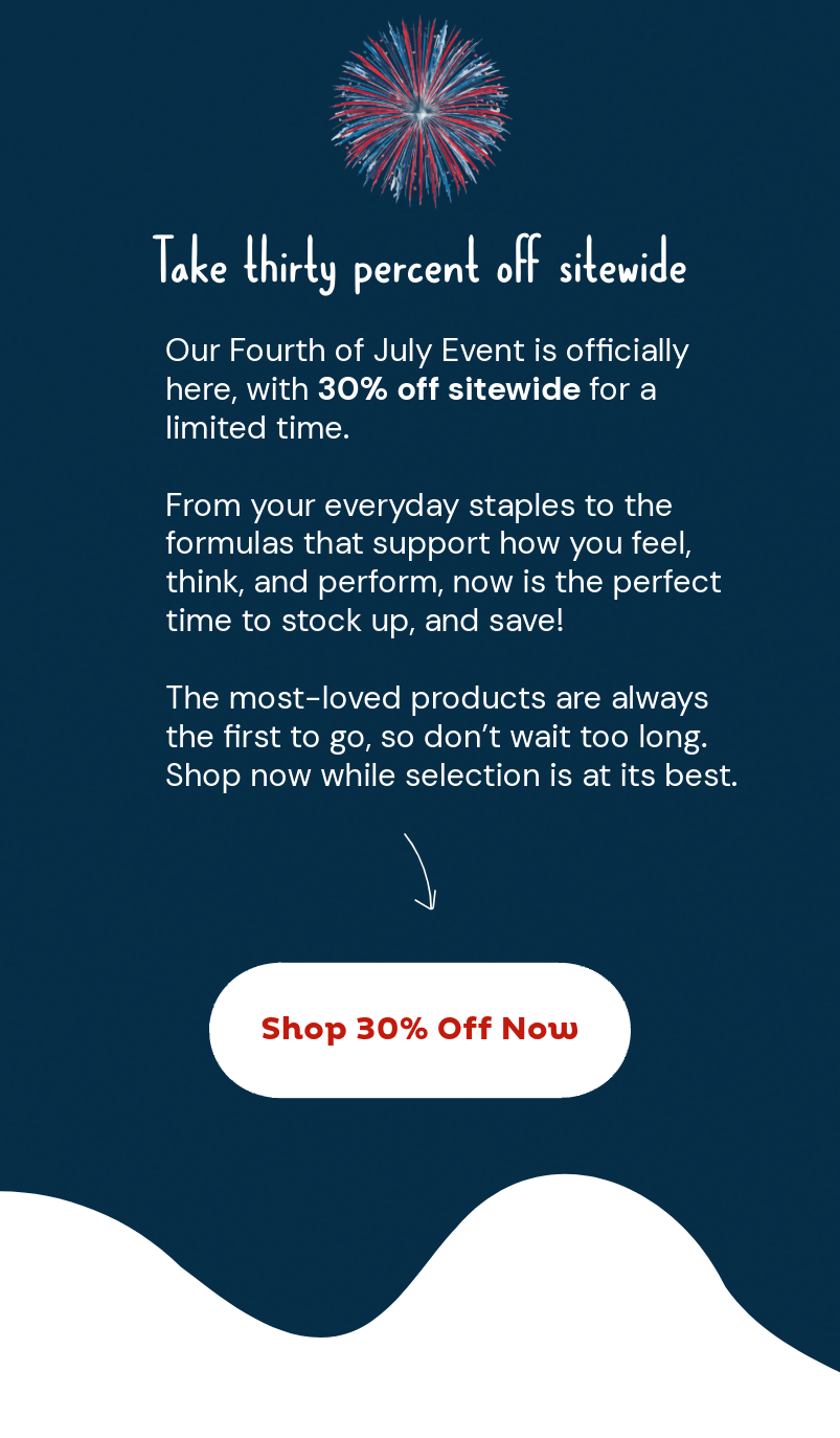 Fourth of July Sale