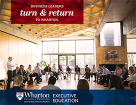 Business Leaders Turn & Return to Wharton